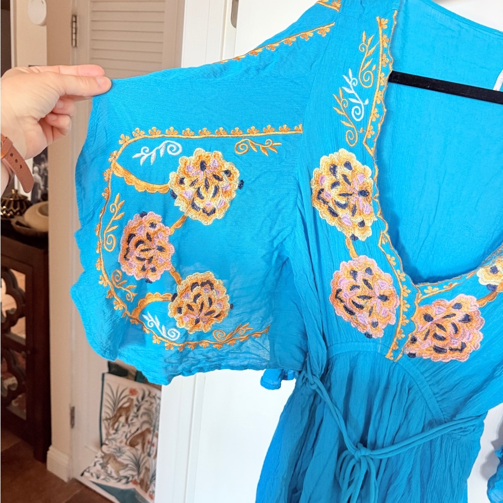 Free People Embroidered Mini - Picture 6 of 9